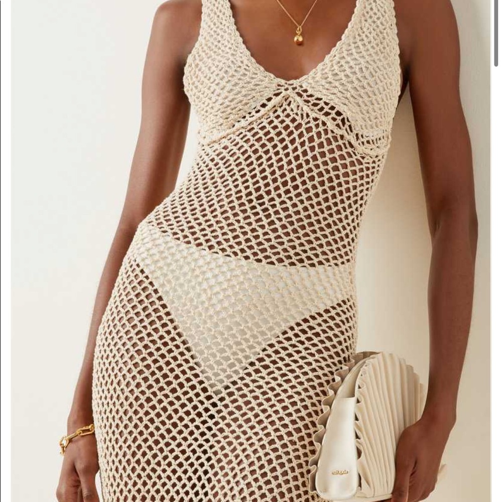 Akoia Karu Dress - crochet swimsuit coverup dress
